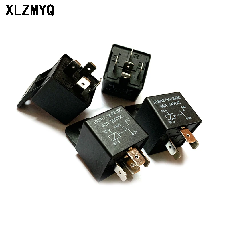 12V-14V 24V-28V 40A 4Pin 5Pin Waterproof Car Relay Automotive Relays Mayitr Normally Open JD2912 for Head Light Air Conditioner