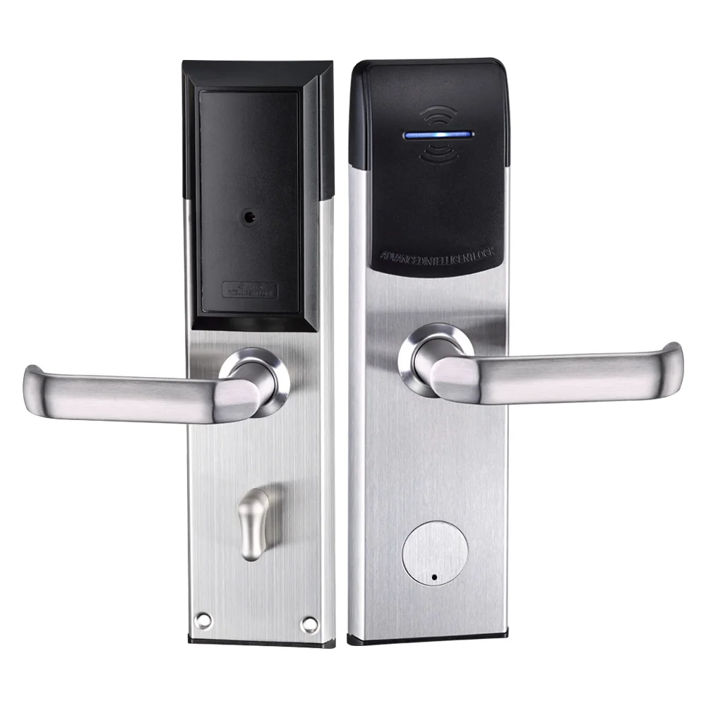 TTLOCK Bluetooth RFID Hotel Online Door Lock System with Encoder Energy saving switch and Cards