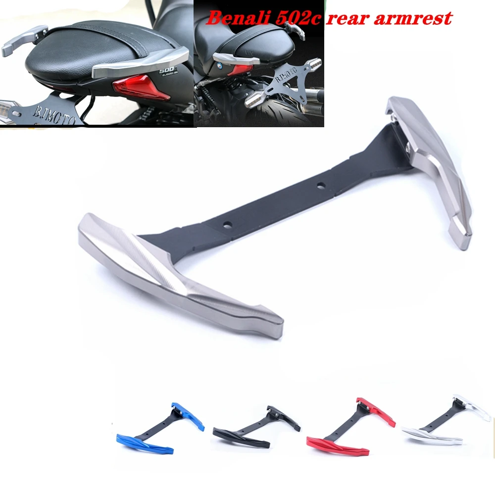 

Motorcycle Tail Handrail For Benelli 502C CNC Aluminum Personality Rear Armrest Racer Shelf handle tail fin Accessories