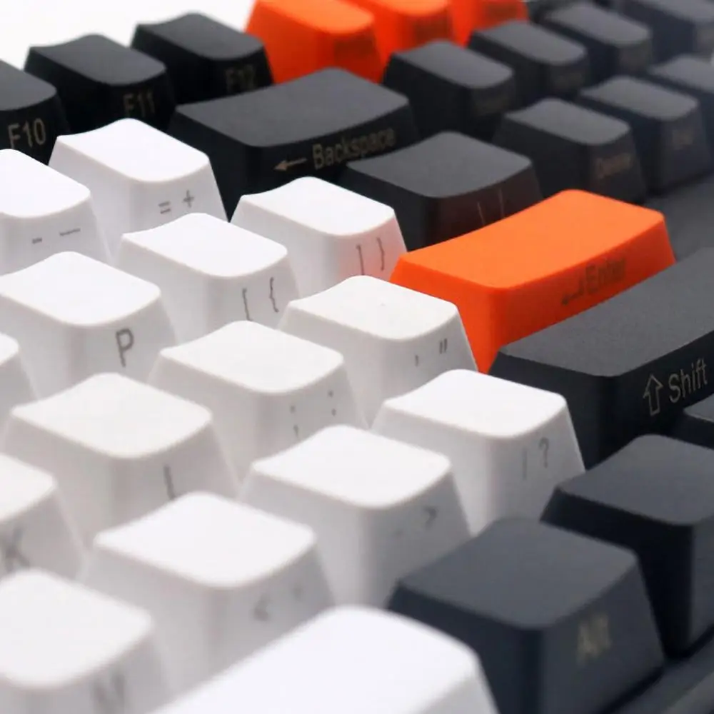 108 Keys PBT Double Color Keycap Universal Column For Ikbc Cherry MX /Kailh/Outemu Mechanical Keyboard