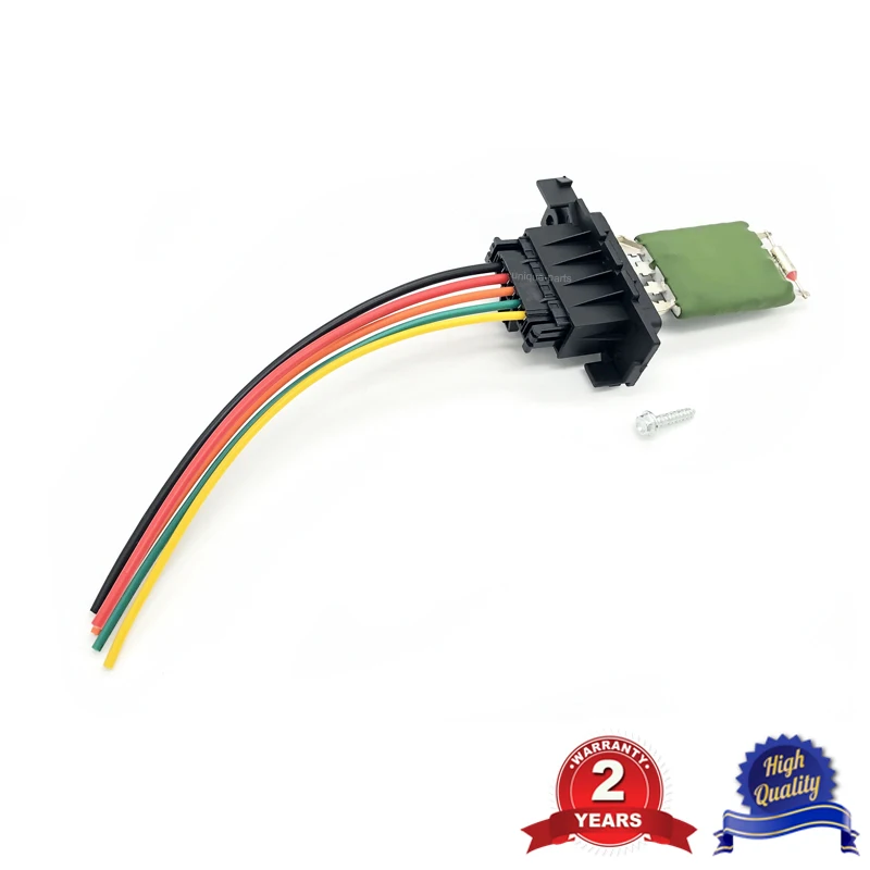 Heater Blower Motor Fan Resistor Wiring Harness For Vauxhall Opel Corsa Fiat Punto 12V Car Heater Resistor 13248240