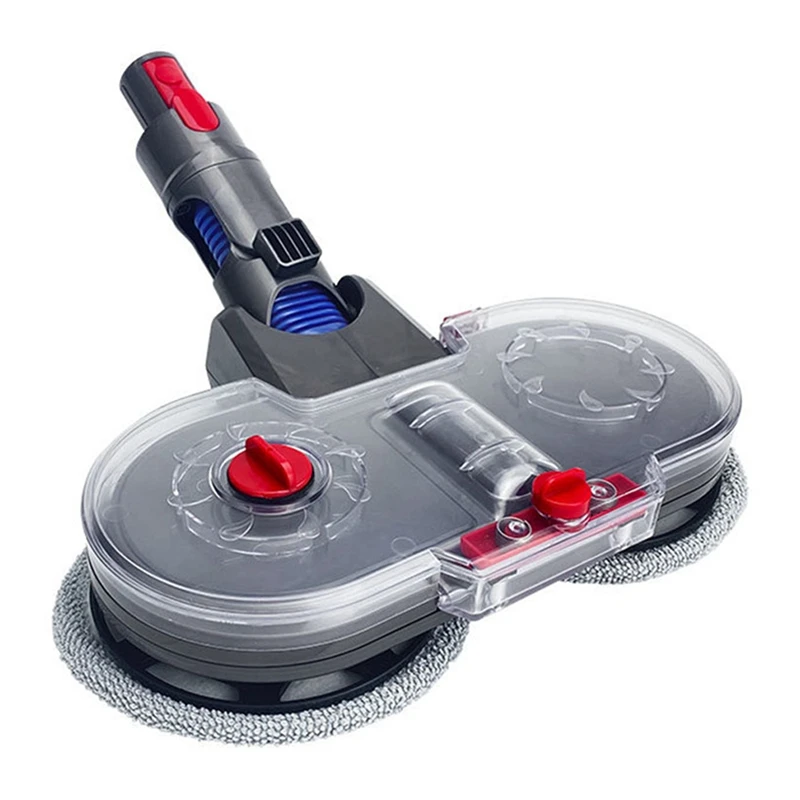 Elektrischer Mopp-Wassertank für Dyson V7 V8 V10 V11 Staubsauger, Ersatz-Elektro-Moppkopfbürste mit 6 Wischpads