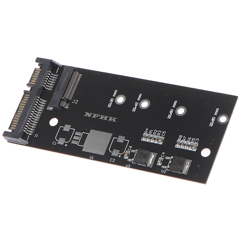 B+M Key M.2 NGFF SSD To 2.5” SATA3 Convert Adapter Card Interface Upgraded Kit For SATA Revision  I/II/III