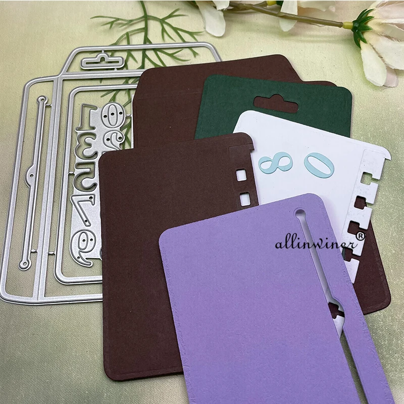 Various book edges Metal Cutting Dies Stencils Die Cut for DIY Scrapbooking Album Paper Card Embossing