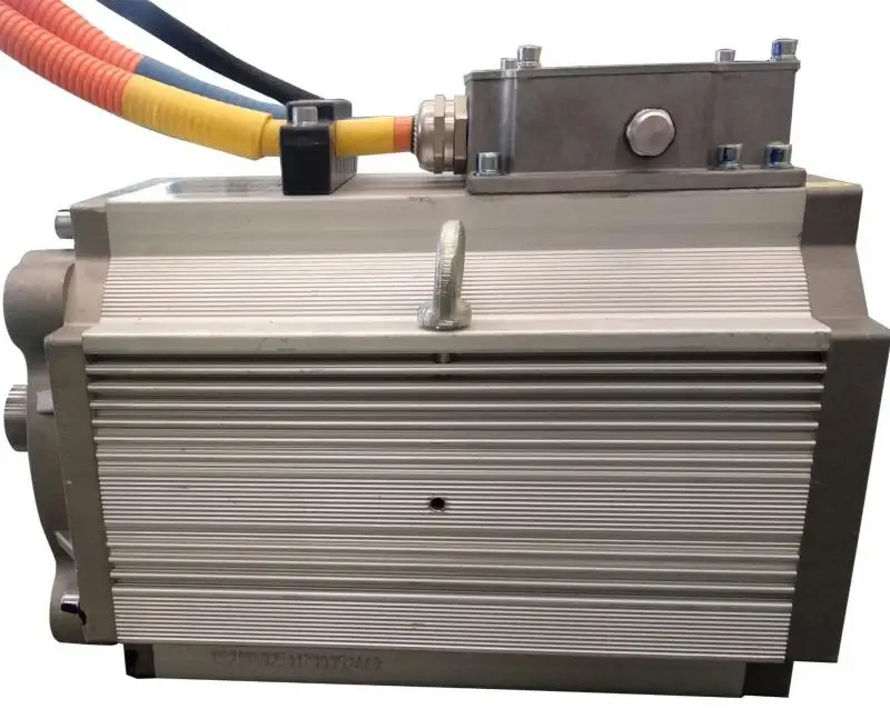 High-power 25KW AC motor, battery car, electric car parts, central motor modification kit