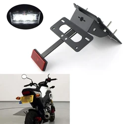 Fit For Honda Grom MSX 125 MSX125 2017-2020 Motorcycle License Plate Holder Bracket Rear Tail Tidy Fender Eliminator Kit