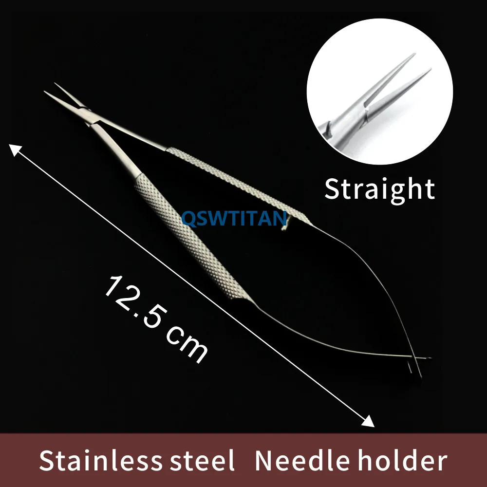 Dental Castroviejo Needle Holders 12.5cm-18cm Stainless steel Surgical Tool For Dentist