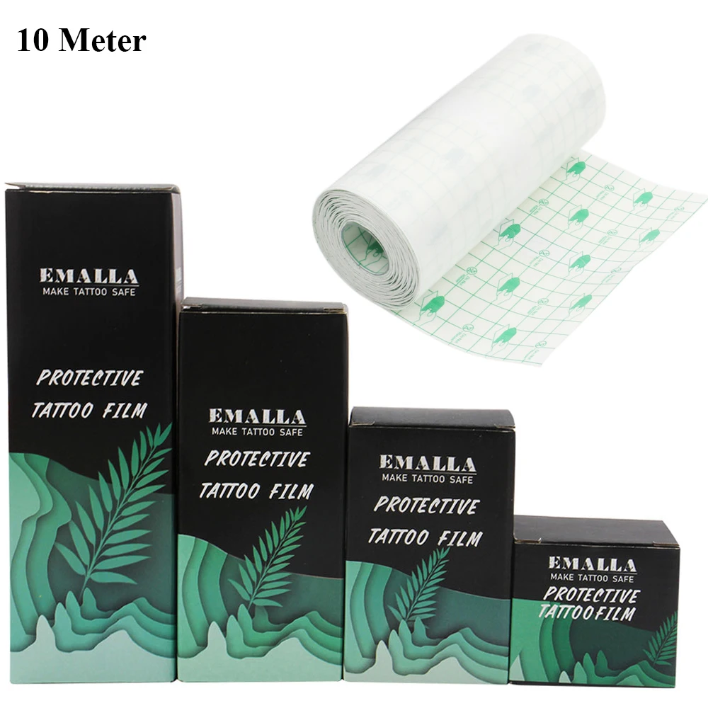 

10M Waterproof Protective Breathable Tattoo Film Aftercare Solution Tattoo Bandage Roll For Tattoo Accessories