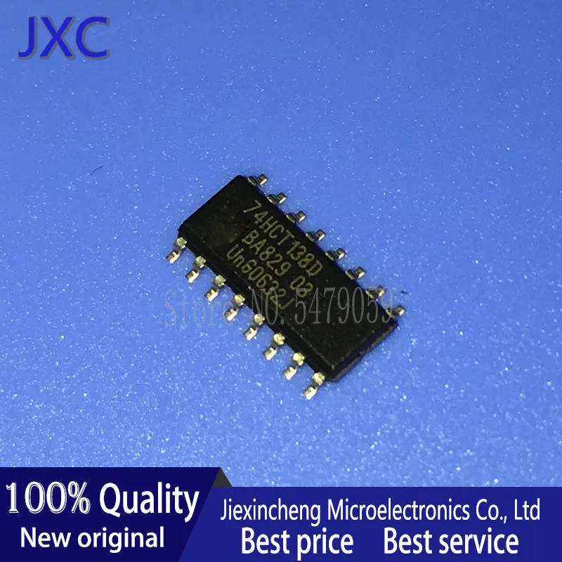 30 peças-chip lógico ic novo original, modelos 74hctdiscod, 74hct138, sop16, sn74hctdiscodr, hct138, sop-16