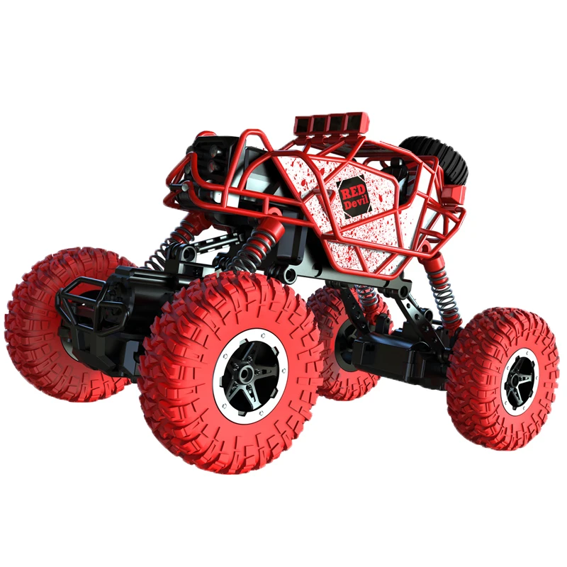 JTY Toys RC Trucks 2.4Ghz Radio Remote Control Car 4WD Bigfoot Rock Climbing Off-Road Vehicles RC Truck For Children