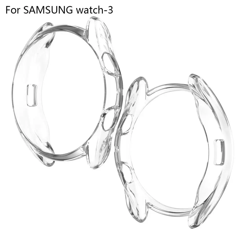 Cover For Samsung Galaxy Watch3 41mm 45mm Bumper Soft TPU Protective Shell Case Smart Watch Accessories For Galaxy Watch 3