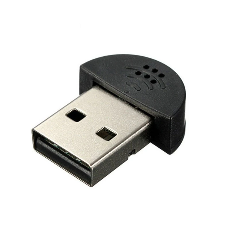 Super Mini USB Computer Mic Smallest Home Adapter for Recording, FaceTime