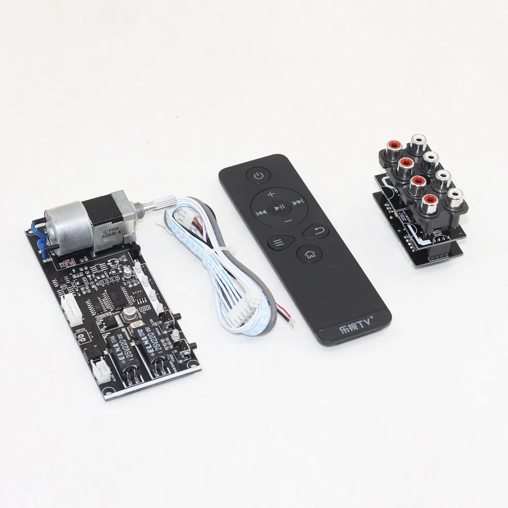 

Remote control front / volume control board / motor potentiometer / audio source signal selection switch board