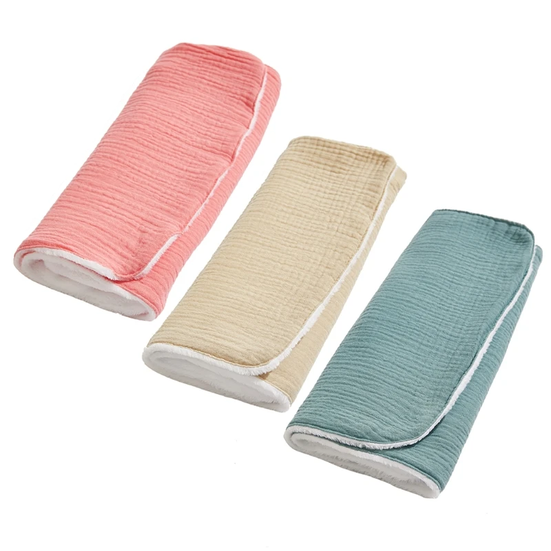 

2024 New 3Pcs Soft Infant Bath Towel Skin-friendly Burp Cloth 28x58cm Newborn Washcloth