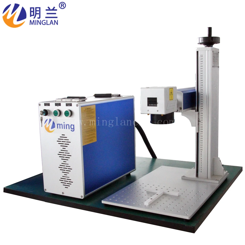 Hot Sale 20W 30W Fiber Laser Marking Machine For Metal And Non-metal