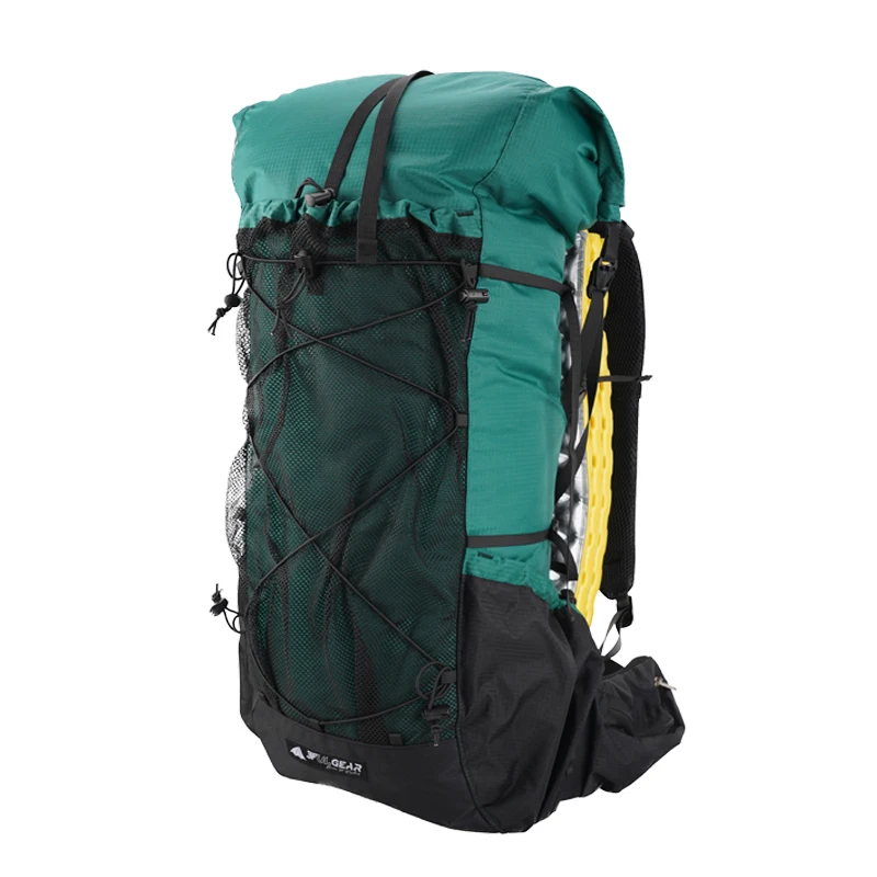 3F UL GEAR New Update QiDian 2.0 Outdoor Sports Climbing Bag Pack 40+16L Bear Backpack Camping Hiking Qidian Bags Backpack