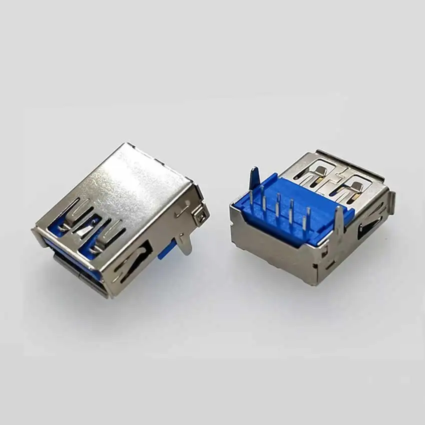 Cltgxdd 10PCS USB 2.0 3.0 Connector Female Socket USB3.0 USB2.0 Jack For Lenovo/Acer/Asus Laptop motherboard Interface U Disk