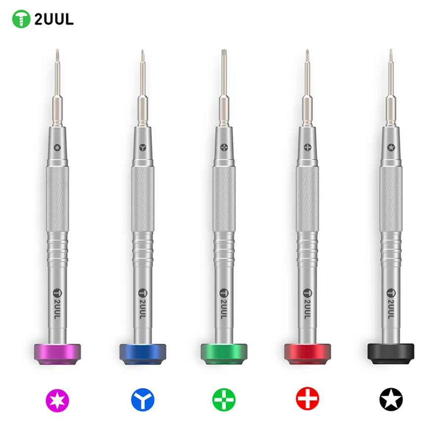 2UUL Precise Screwdriver Repair Bolt Driver For IPHONE Android Mobile Phone Clocks Watches LCD Screen Dismantling Tool