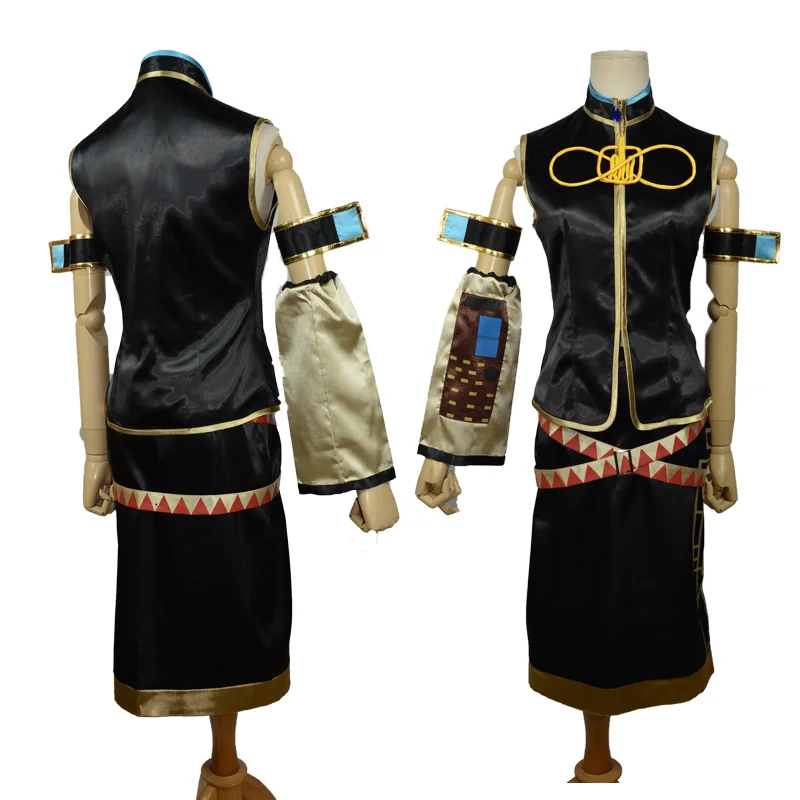 Vocaloid Megurine Luka Cosplay Perruque Costume, Costume