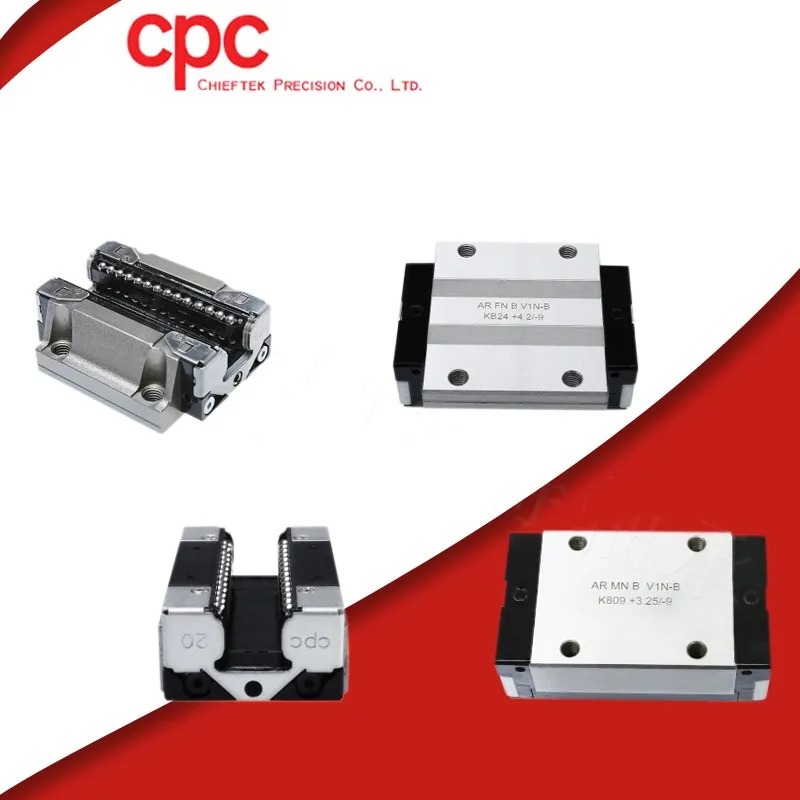 Taiwan CPC Edelstahl Linearführungsschlitten MR9MN MR12MN MR15MN MR9WN MR12WN MR9ML MR12ML ARC15MN Führungsschlitten – Detail 6