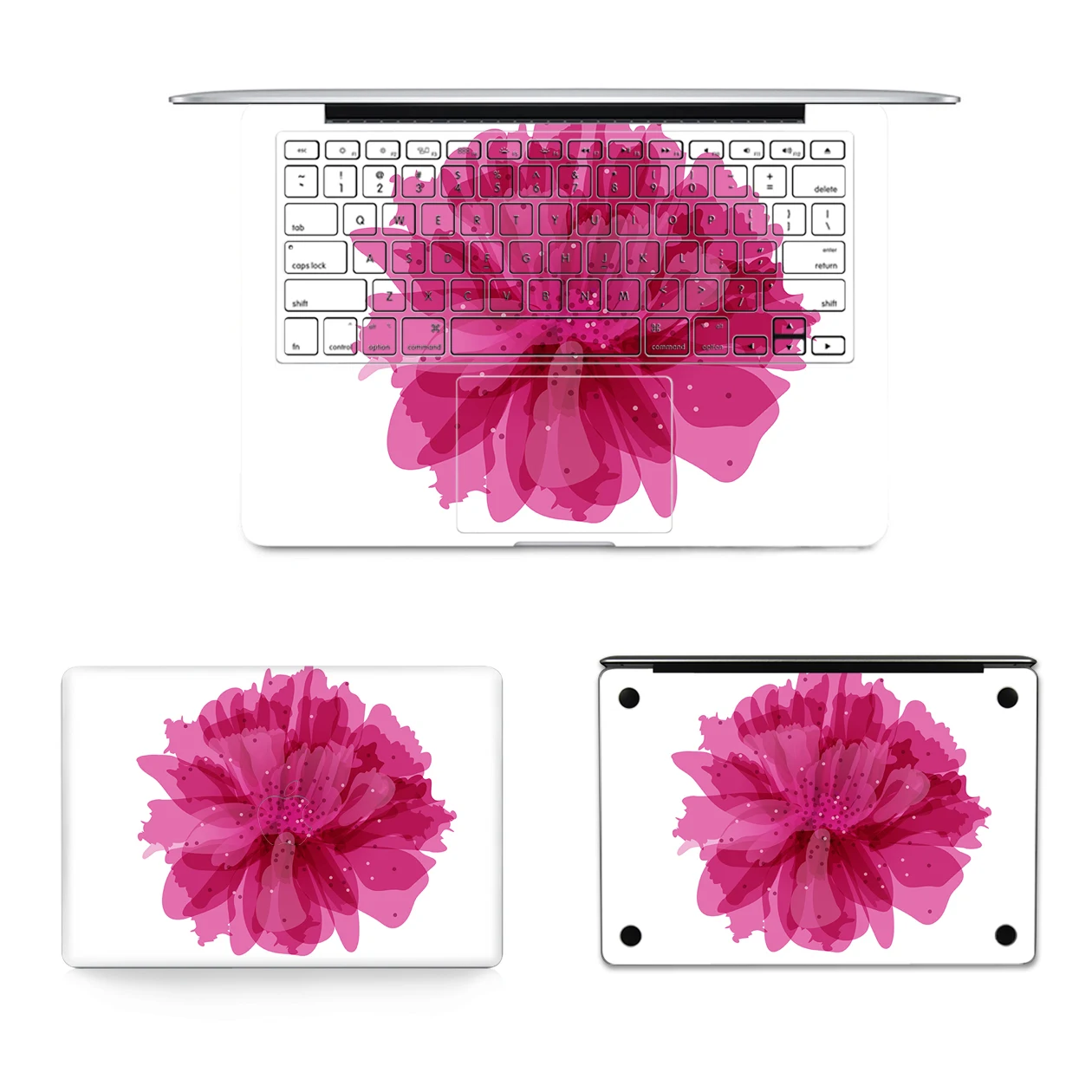 

Flower Texture Laptop Sticker for Macbook Decal Pro Air Retina 11 12 13 14 15 inch HP Mac Book Mi Notebook iPad Skin Sticker