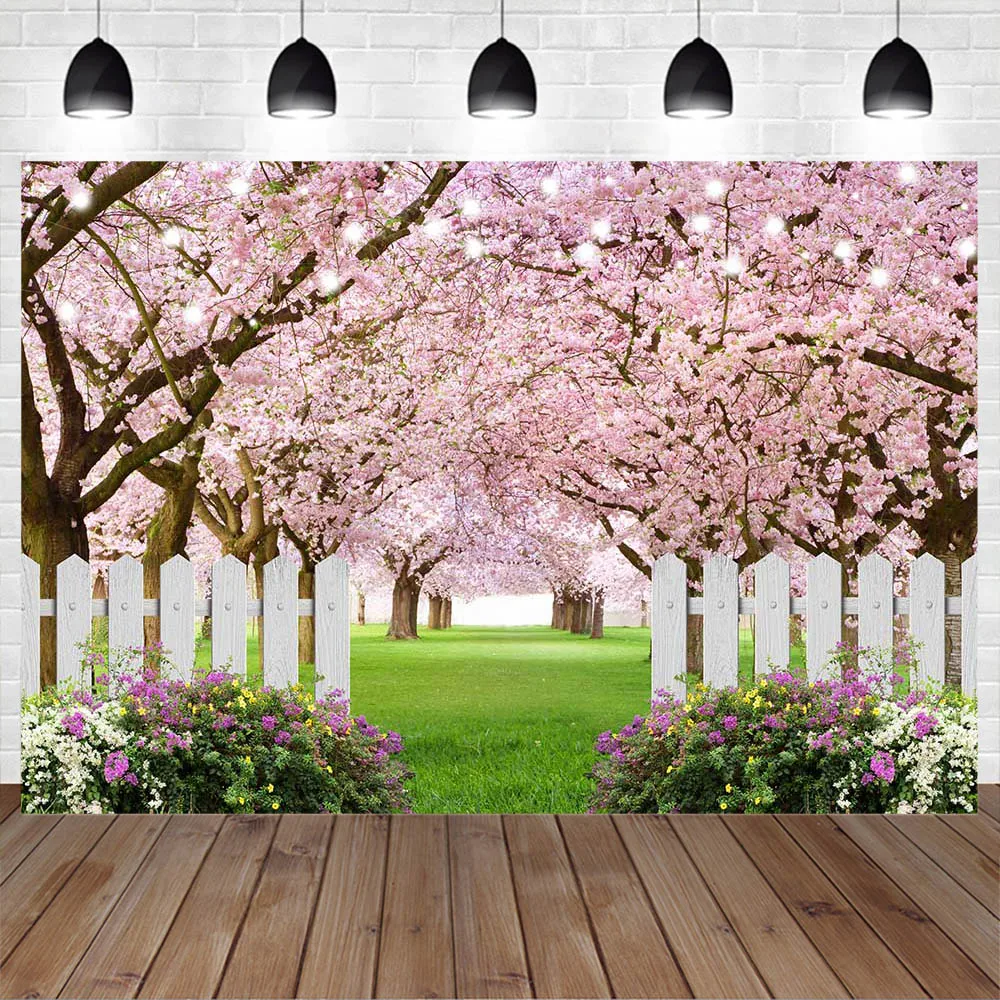 مشهد الربيع خلفيات للتصوير الفوتوغرافي الجنية الغابات القلعة المراعي الوليد صورة فوتوكول زهرة صورة خلفية الديكور