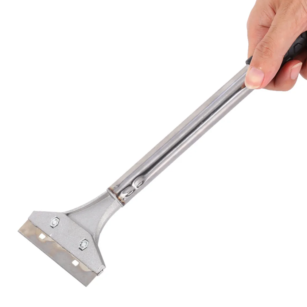 New Good Quality Stainless Steel Wallpaper Paint Tiles Flooring Scraper Remover with Blade Renovation Household Cleaning Tools