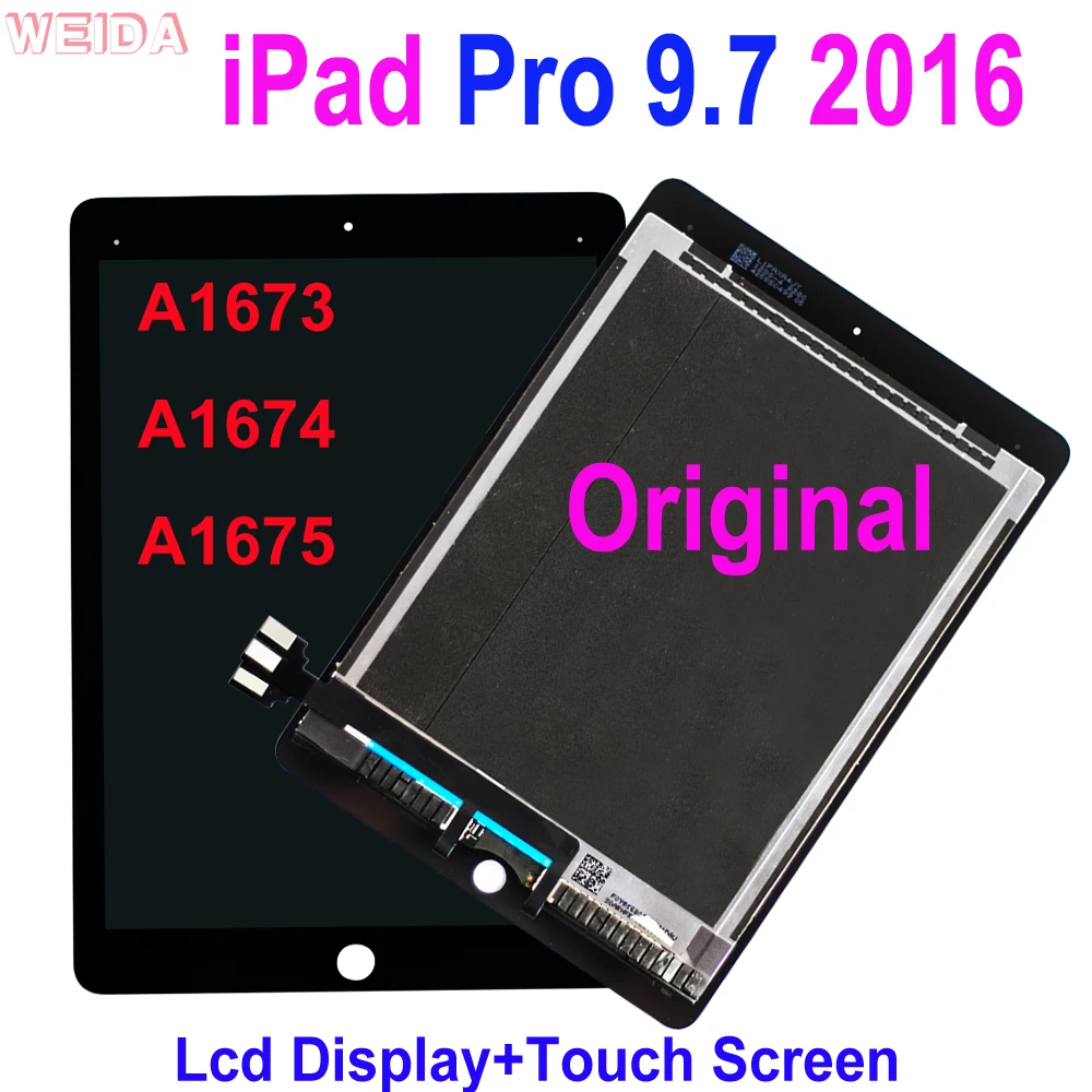 Imagem -04 - Original Lcd Display Touch Screen Digitador Assembly para Ipad Pro Ipad Pro 10.5 A1701 A1709 9.7 2023 A1673 A1674 A1675