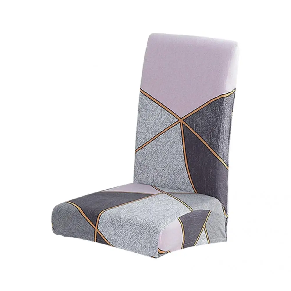 Funda de asiento lavable de diseño elegante, protector de silla transpirable, versátil para la cena