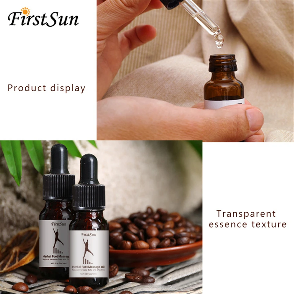 New Chinese Medicine Essence Fast Heighten Products Body Grow Taller Essential Oil Increased Height Foot Massage Bone Growth Oil