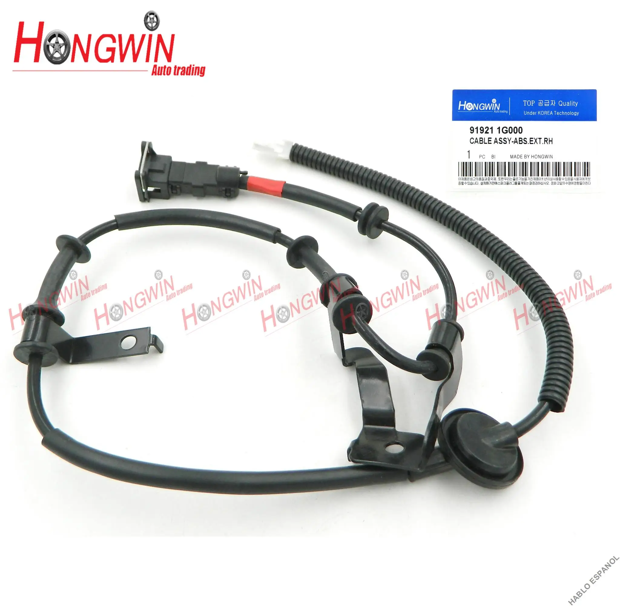 

OEM NO:91921-1G000 919211G000 Rear Right ABS Wheel Speed Sensor For Hyundai Accent Kia Rio Rio5 05-11 91921-1G000 919211G000