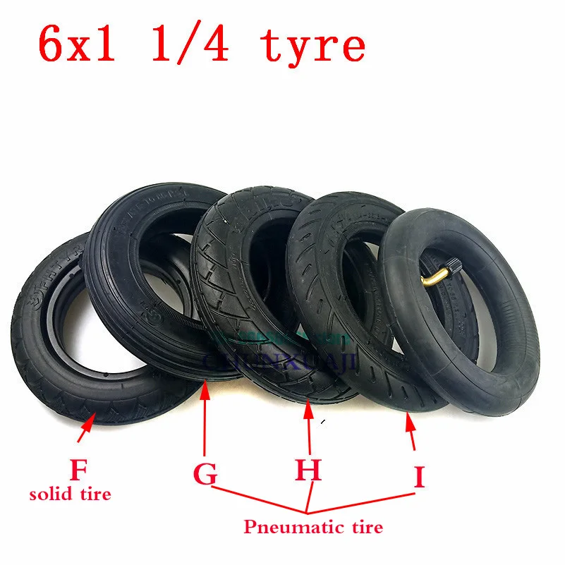 頑丈な電動スクーターと電動シリンダー,6インチ,1/4x1,素晴らしいホイール,6x1.25