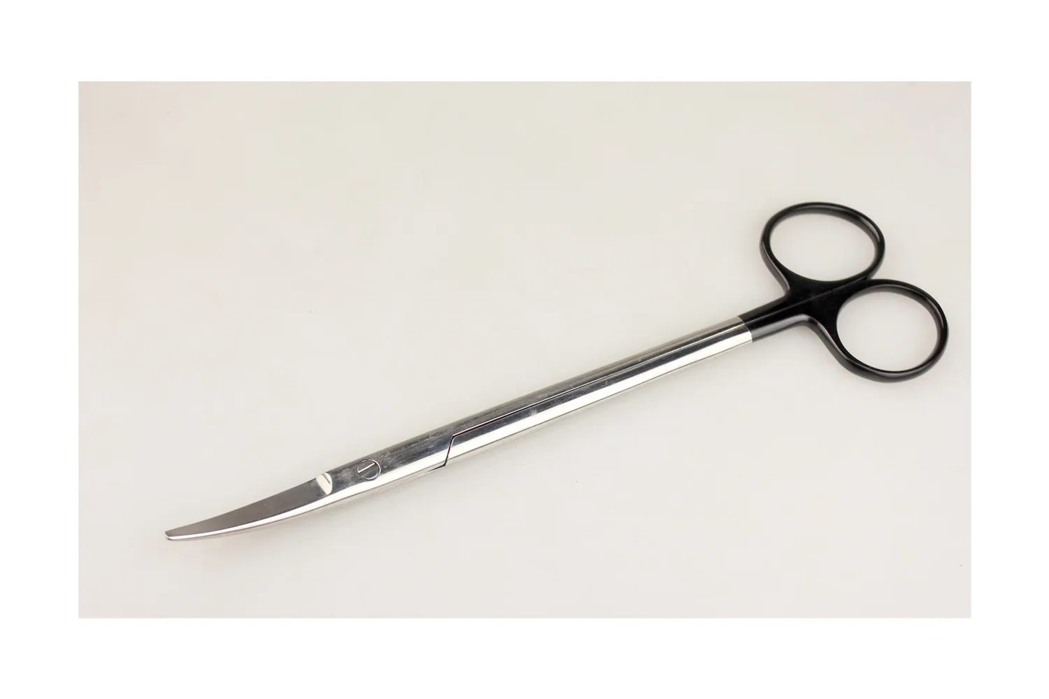 JZ Surgical instrument medical fastest comprehensive tissue scissors cutting edge open tooth surgical scissors black handle thin