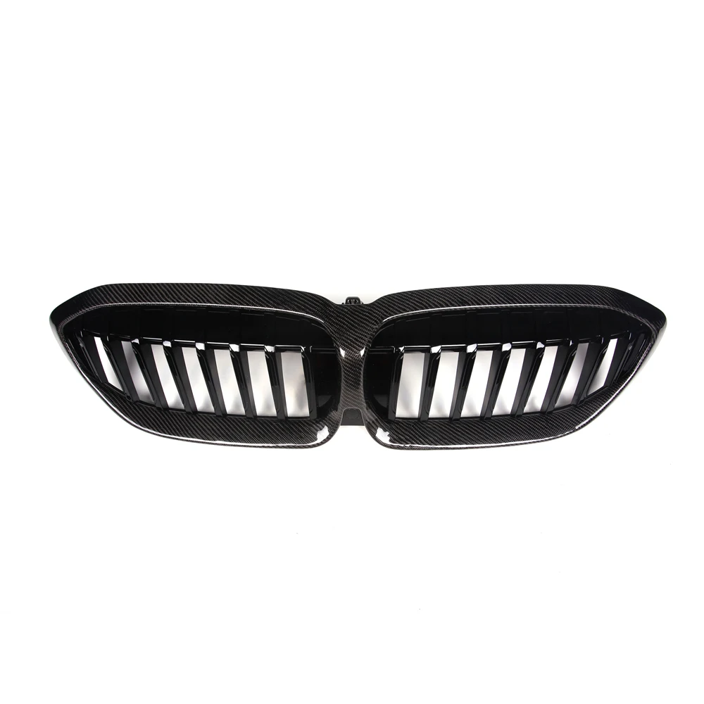 Single line ABS Dry Carbon fiber Grille Bumper Car decoration Car accessories For BMW 3 Series G20 G21