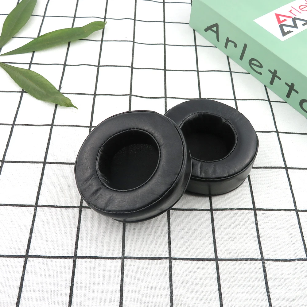 Ohrpolster Für Philips Fidelio X2 X2HR Kopfhörer Schaffell Pads Mithelfer Ersatz Ohr Kissen Faltig Leder Material