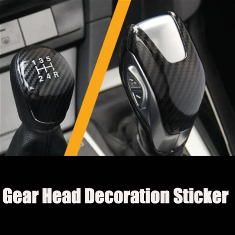 Car Gear Lever Cover For Ford Focus Fiesta Festival KUGA Escape Ecosport EDGE MONDEO Fusion C-max B-max S-max Galaxy Plague