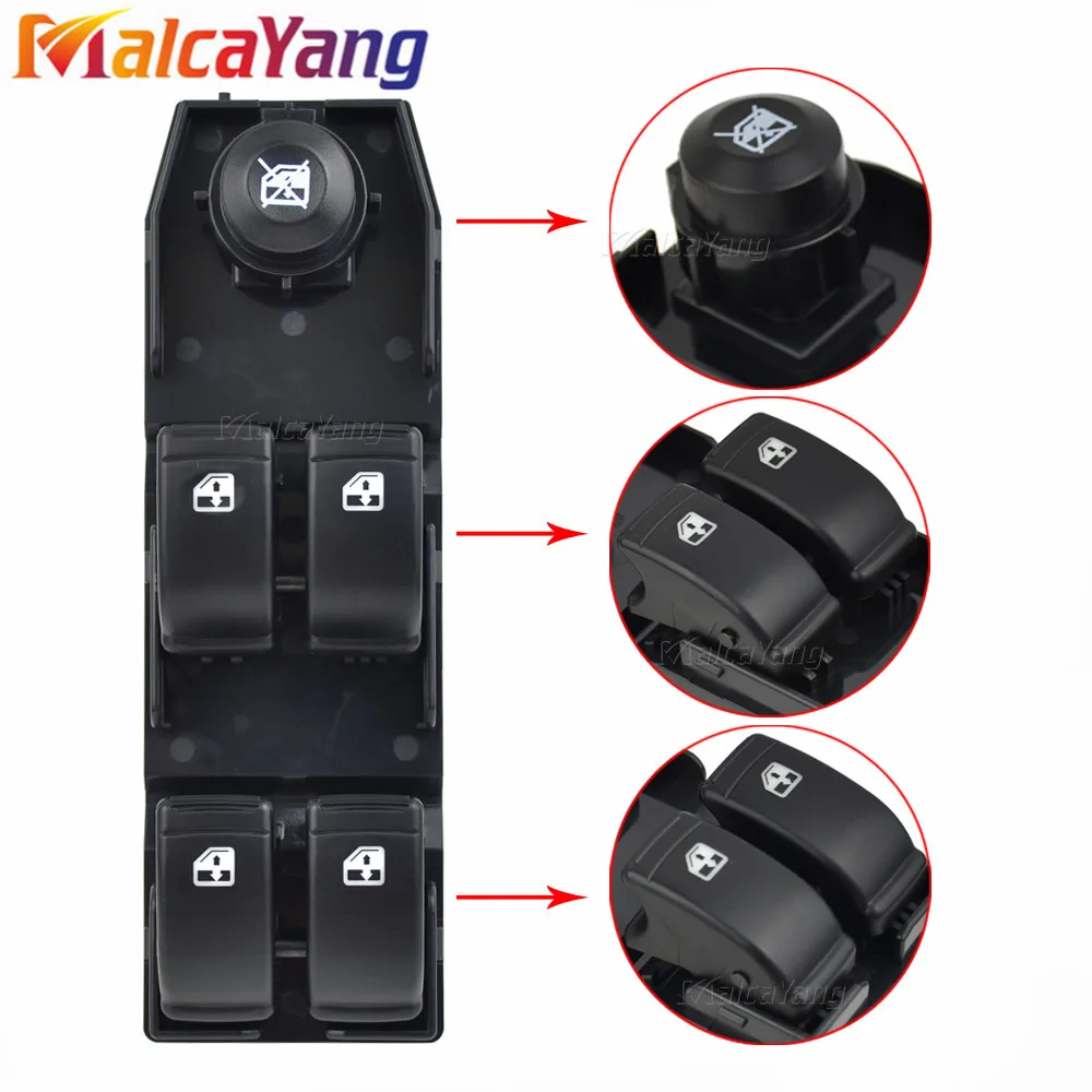 New High Quality Front Left Window Lifter Switch for Chevrolet Optra Lacetti 96552814