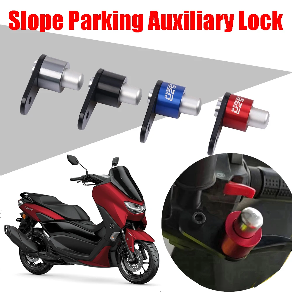 For YAMAHA N-MAX NMAX 125 155 150 NMAX155 NMAX125 Motorcycle Accessories Brake Lever Parking Button Semi-automatic Lock Switch