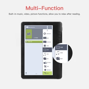 قارئ كتب إلكتروني مزود بشاشة LCD، كتاب ورقي إلكتروني، تحميل الإضاءة الخلفية، قارئات تعليمية متعددة الوظائف، 16 جيجابايت، 7 بالألوان BK7019، 8 جيجابايت أفضل 12 قارئ كتاب إلكتروني ملون للمبيعات - رقم 5