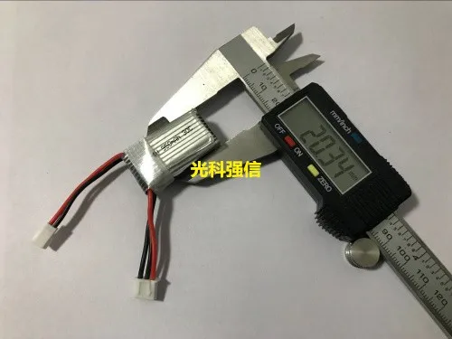 New genuine 7.4v polymer lithium rechargeable battery 950mah 30C high rate aircraft model power start with plug protection board