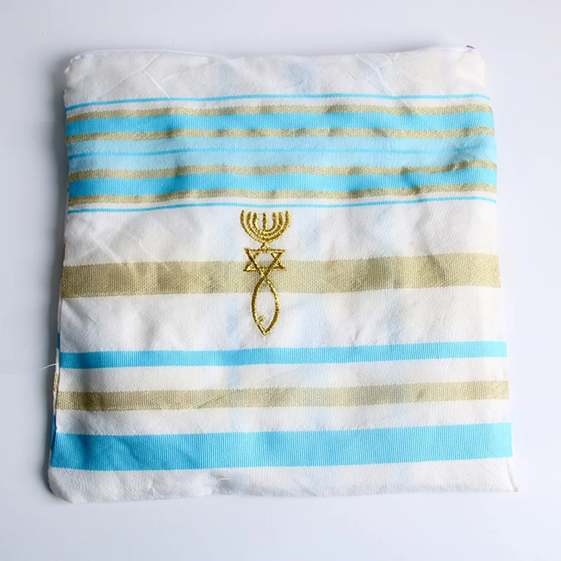 Tallit Prayer Scarf Messianic Jewish Talit Talis Bag Prayer Shawl 50x180cm