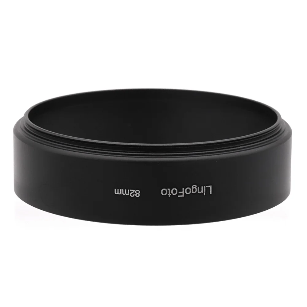Metal Standard Lens Hood Universal Screw-in Black 35 / 82 / 95 mm camera photography accessory