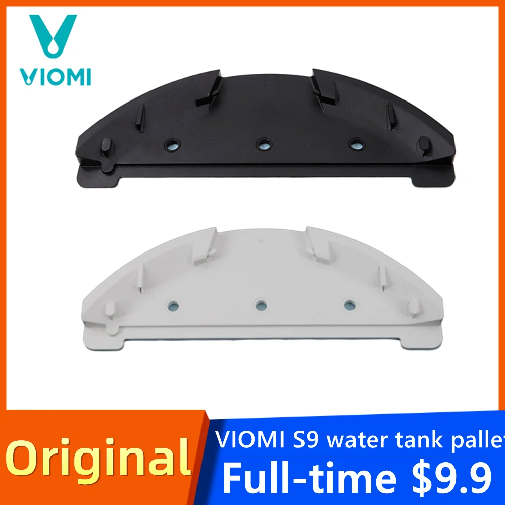 Original VIOMI S9 Sweeping Robot Mop Water Tank Tray Accessory Assembly, Dust Collector Bracket Main Brush Cover