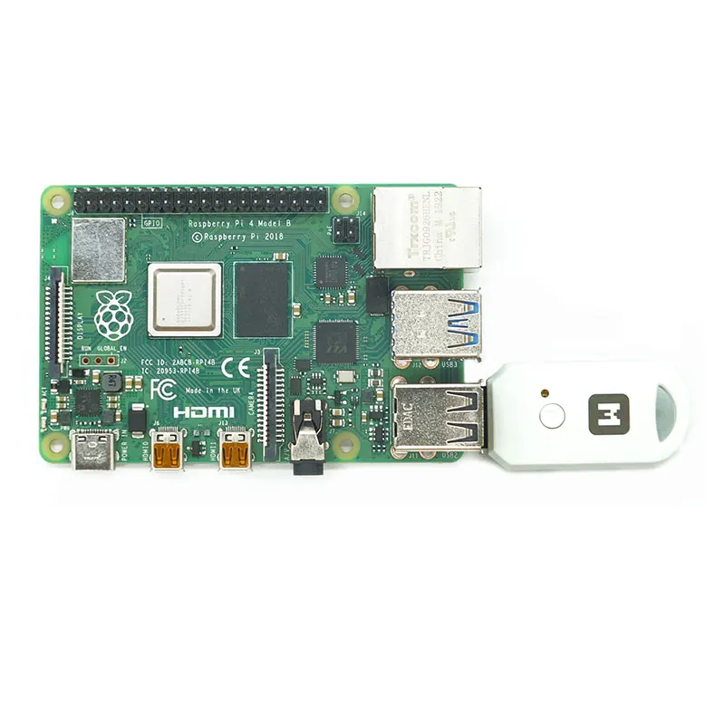 Imagem -04 - Micro Kit Dev Usb Dongle com Estojo para Raspberry pi 3b 3b Mais 4b Novo Nrf52840