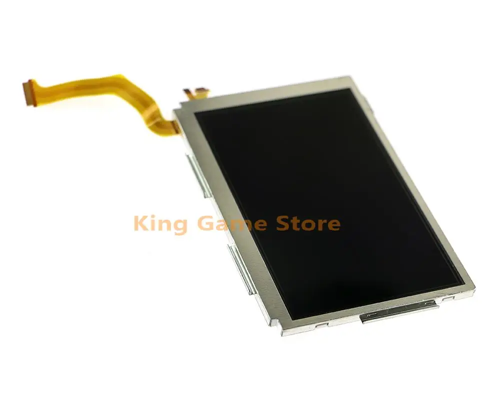 10pcs/lot New Original Top Bottom & Upper Lower LCD Screen Display For New 3DS LCD Screen Replacement For Nintendo NEW 3DS