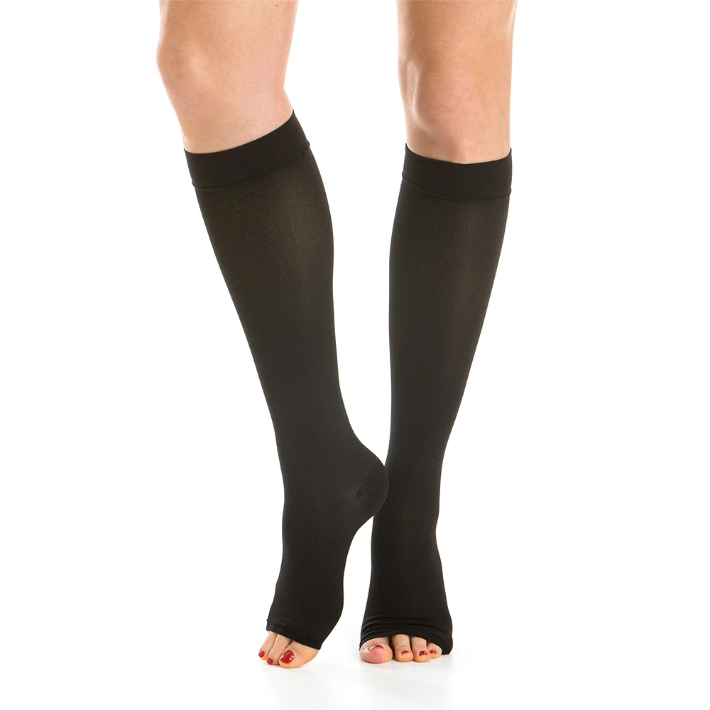 Chaussettes de Compression pour femmes hommes 20-30 mmHg, meilleur soutien médical, course, soins infirmiers, randonnée, récupération, vol, varices