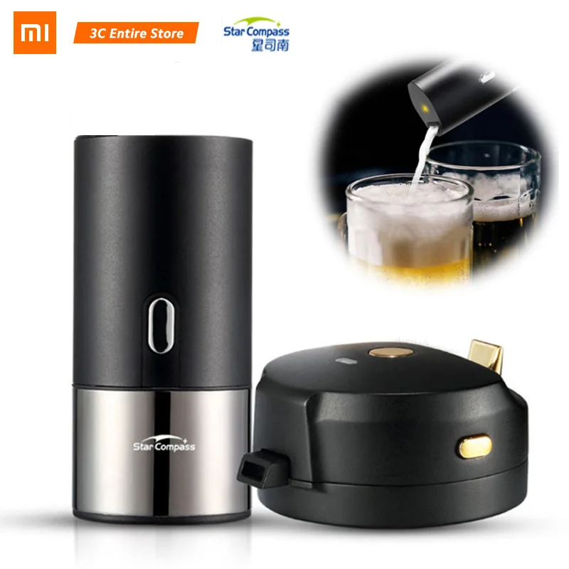 Youpin Star Bussola Portatile Mini Birra Gorgogliatore 40000 volte/s Ad Ultrasuoni Per Uso Domestico Birra Macchina di Schiumatura Birra Bubblers