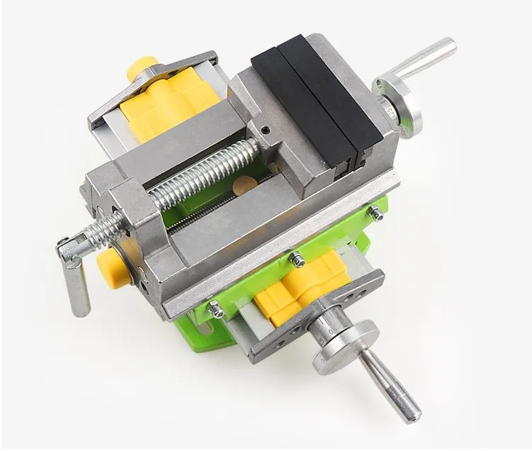 Precision 3 Inch Cross Vise Compound Table Worktable Bench Cross Slide Vise Vice For Milling Drilling Machine