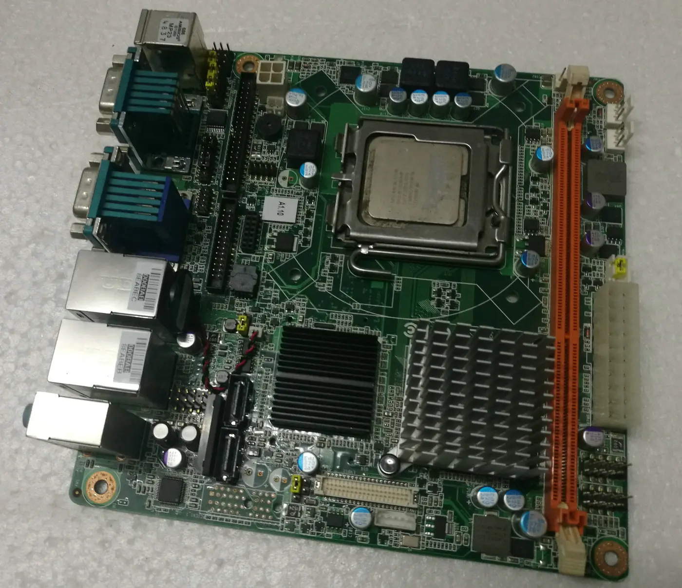 

Industrial equipment board 17*17cm ddr3 lga775 AIMB-267 REV.A1 19A6026701 AIMB267G21201E-T