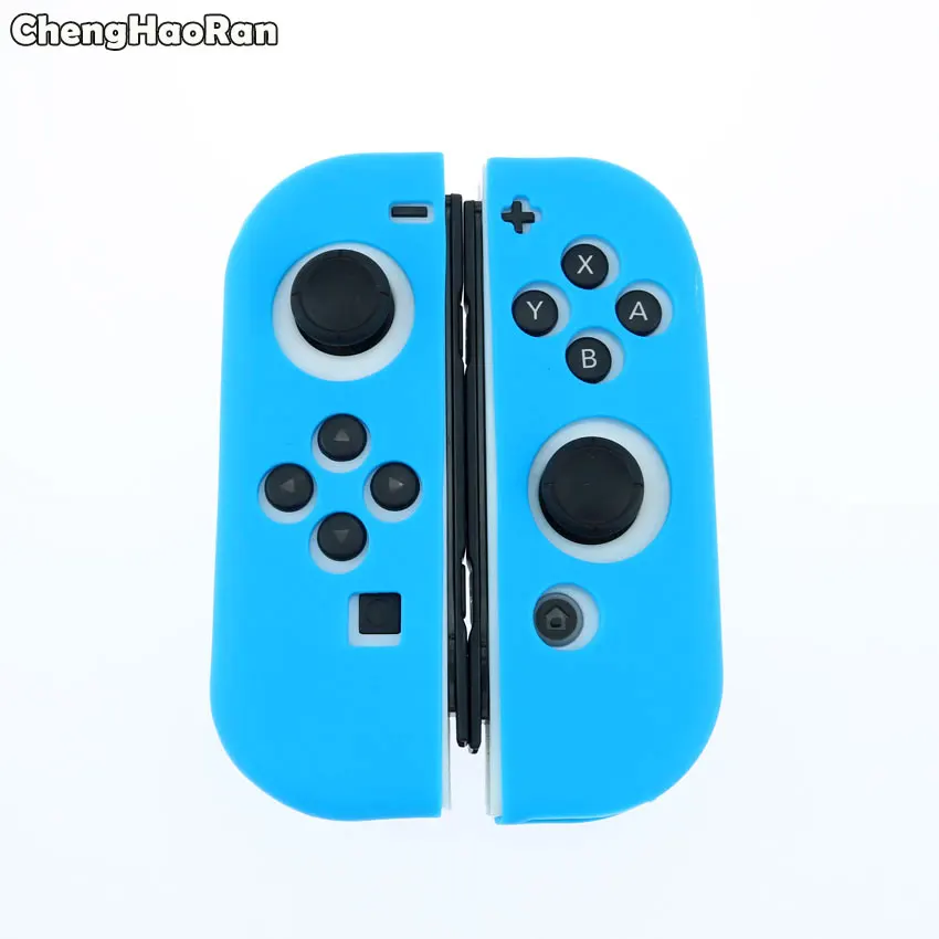 ChengHaoRan Left Right Soft Silicone Rubber Skin Case Cover For Nintendo Switch NX NS Joy-Con Controller